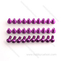 Colored Aluminum M3x6mm Button Head Screw